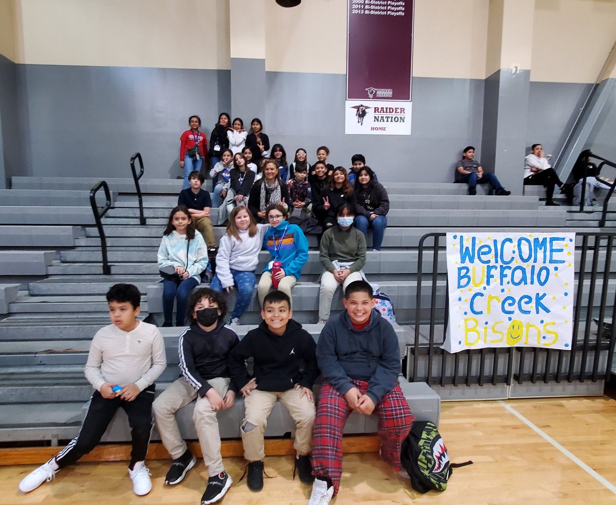 BCE_PE's tweet photo. Our @Buffalo_Creek1 #AdvancedMovers are ready to root for the @northbrookhigh girls' basketball team! #GoRaiders #FutureRaiders #WeBleedMaroon https://t.co/b8rqjLZm4v