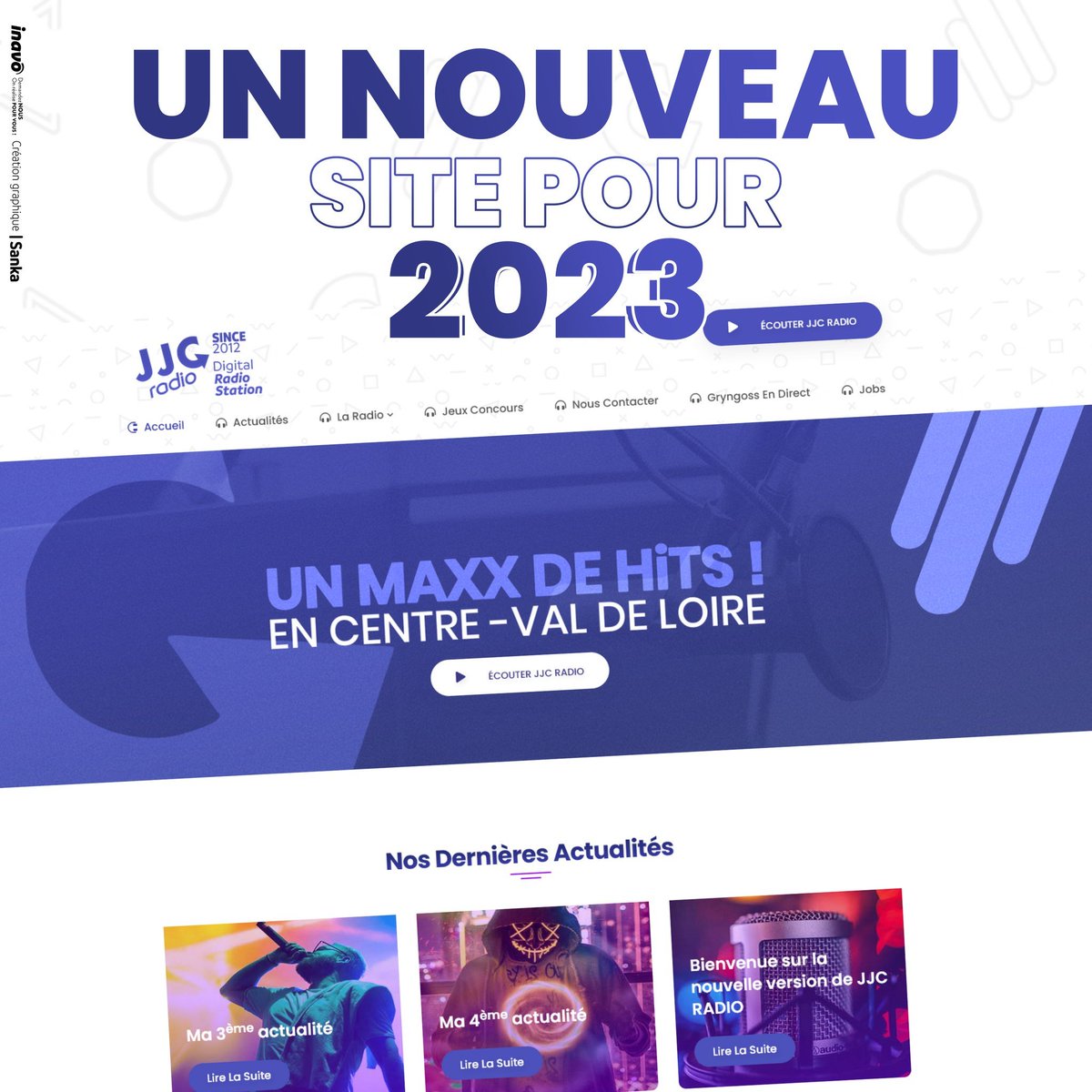 💜😊 Un Nouveau site pour JJC RADIO en 2023 ! 
Nous avons la meilleure équipe technique à portée de main pour notre nouveau site... Merci de leurs efforts. Le travail porte toujours ses fruits.😍💻🖥
La date de sortie n'est pas encore connue, et on ne publiera pas le reste🎁