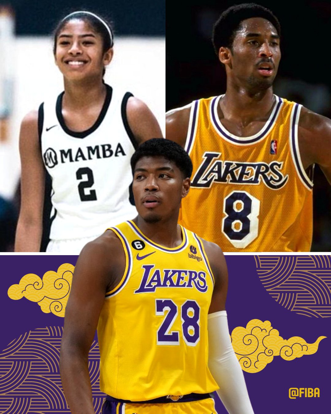 FIBA on X: "Rui Hachimura on why he chose No. 28 with the Lakers: “No. 2 for Gianna & No. 8 for Kobe.” https://t.co/NfX2DUCvSo" / X