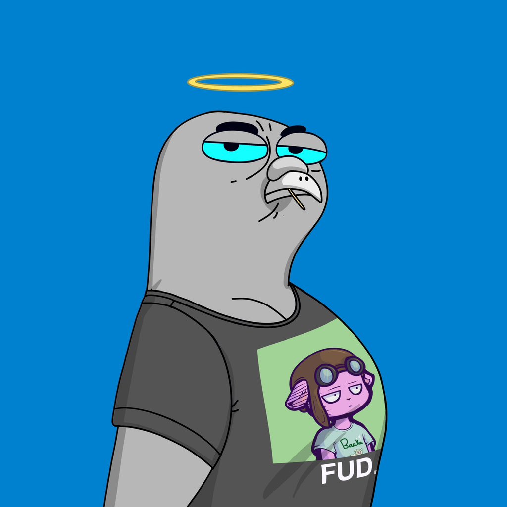 Erwinium1's tweet photo. My birdo @SaintSmugsey says go ahead and FUD @guttercatgang all you want. “I’ll wear it and keep flyin fam!” https://t.co/hByeFUiiQZ
