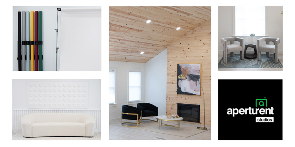 Our studio space is now open in Atlanta! A unique, flexible space that's perfect for photo sessions or video production. apertu.rent/studios
