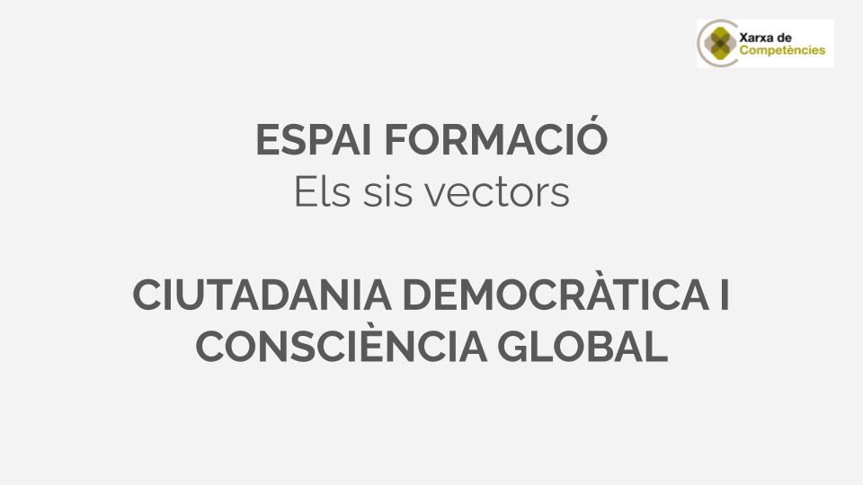 xarxaCb's tweet photo. A les xarxes de la Xarxa de Competències tractarem el vector de ciutadania democràtica i consciència global i farem una pràctica per cocrear situacions d'aprenentatge, útil per generar i compartir idees, estimular la imaginació pedagògica i familiaritzar-nos amb el nou currículum https://t.co/mb9elvM9B5