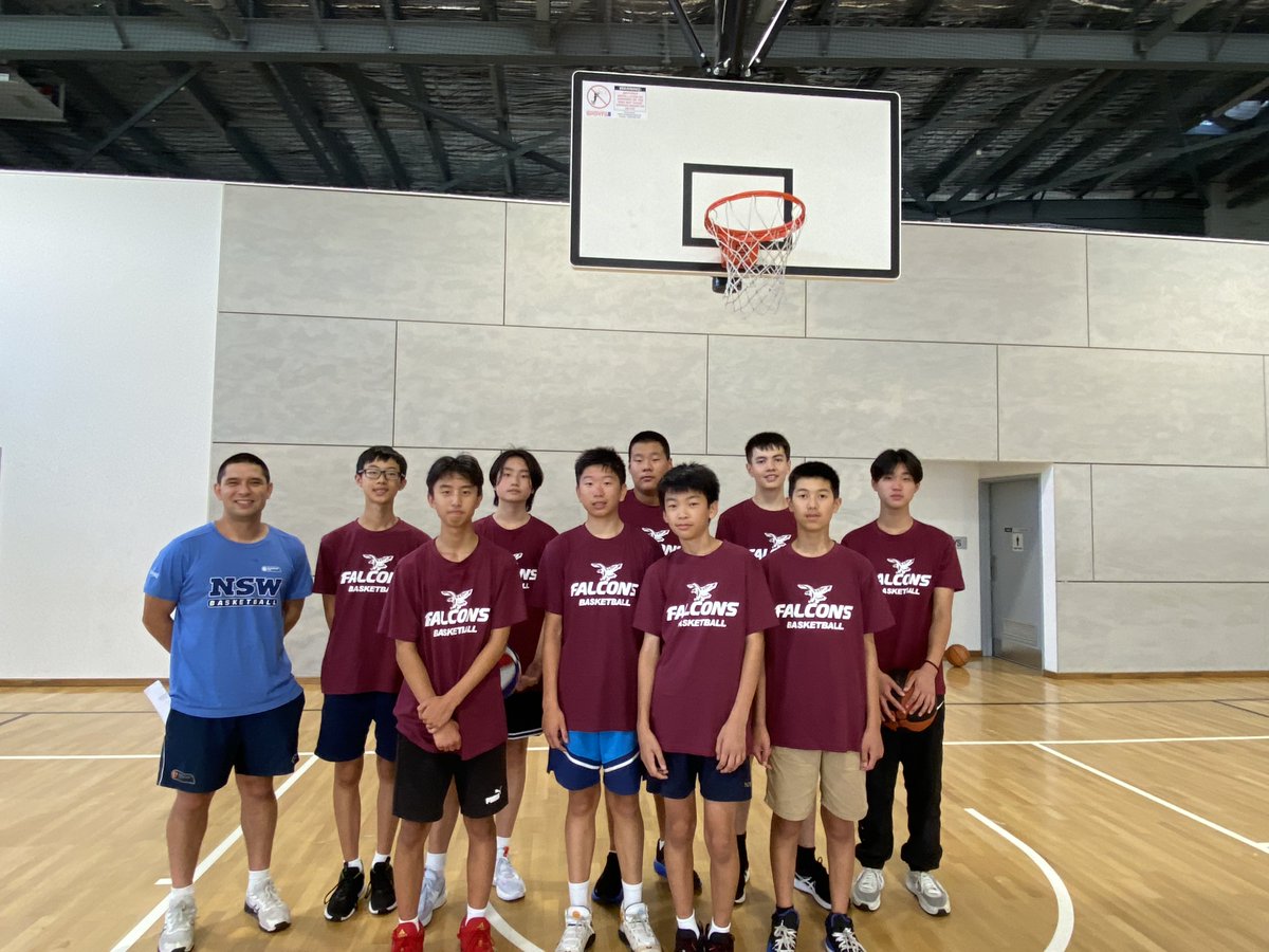 Successful day for Falcon Sport basketball coach training with NSG! 🏀