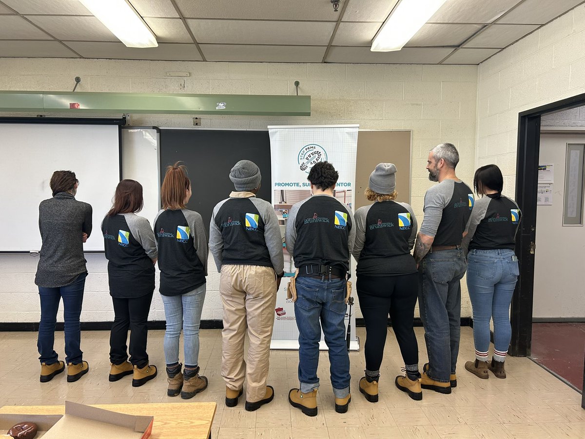 nbstep's tweet photo. Yesterday we launched our STEP Carpentry Saint John Winter 2023 class!

We are excited to see all the hard work and progress this group will make over the next 16-weeks! 💪🏼🔨🪚🪜 https://t.co/tvs5jf8fvf