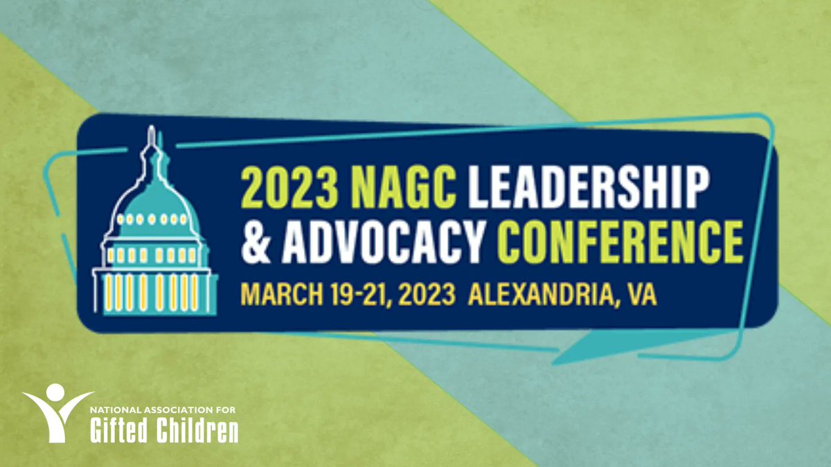 Strengthen your policy knowledge and advocacy skills with NAGC during the Leadership & Advocacy Conference, March 19–21: buff.ly/3XWvokL #Gifted #GiftedEd #GiftedMinds