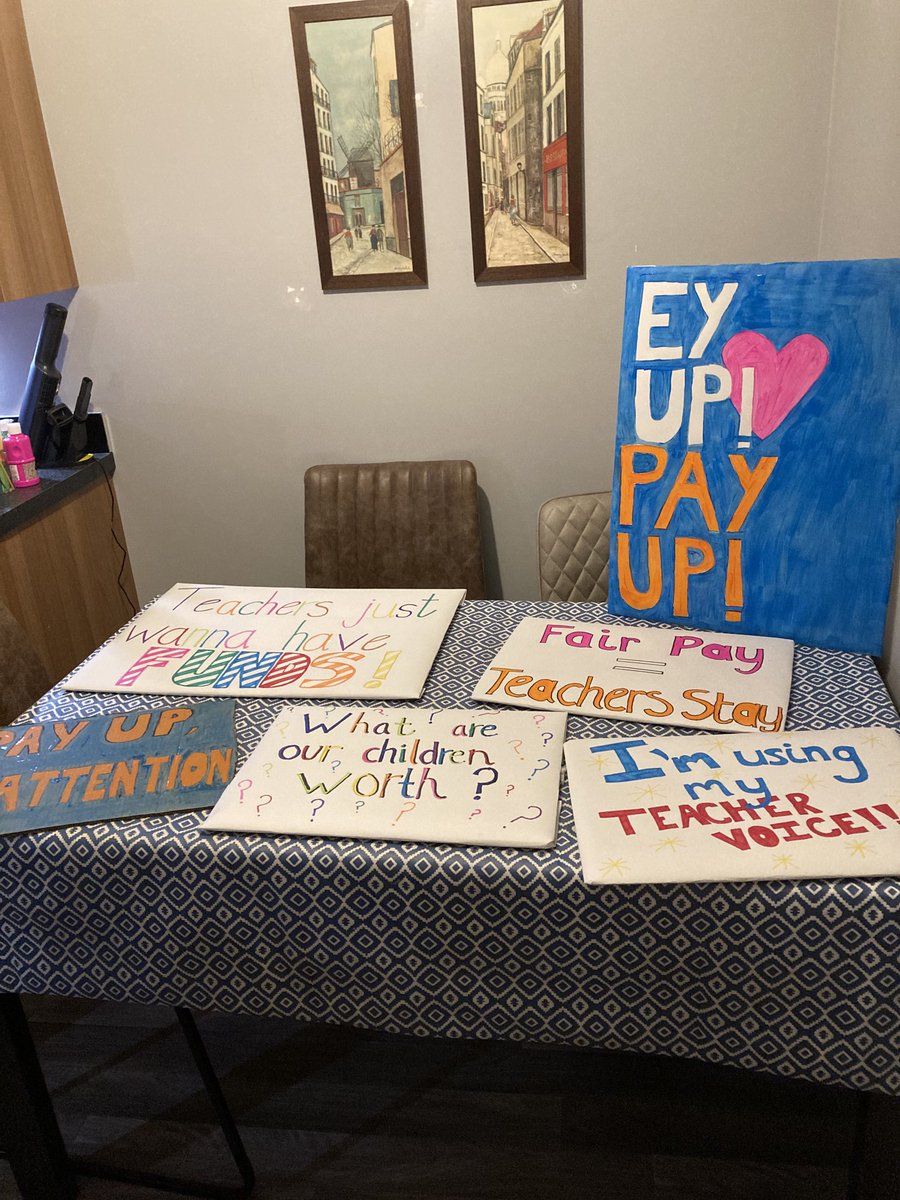 ⁦Ready for tomorrow! We care about making things better for children. Please support. ⁦<a href="/NEUnion/">National Education Union</a>⁩