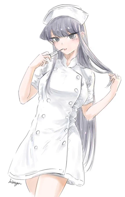 再掲:ナースな古見さんです。 