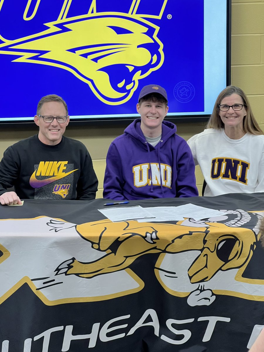 SEPXC's tweet photo. IT’S OFFICIAL. Carson Owens will be competing for @UNITrackFieldXC beginning this fall. Thanks to the coaches, teammates, teachers, and friends who showed up today for his signing and those who have supported him along the way. https://t.co/lPPj8QcZMy