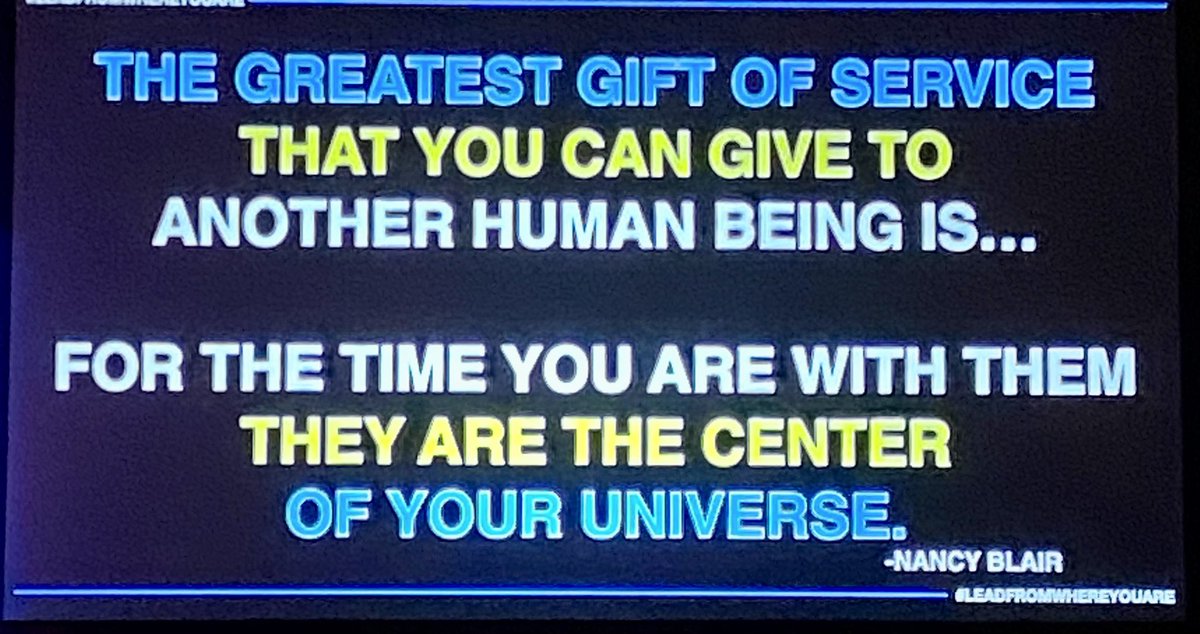 Inspiring general session by @Joe_Sanfelippo this afternoon encouraging school leaders to tell their stories by recognizing, acknowledging and extending!  #gocrickets #TASA2023 #tasamidwinter