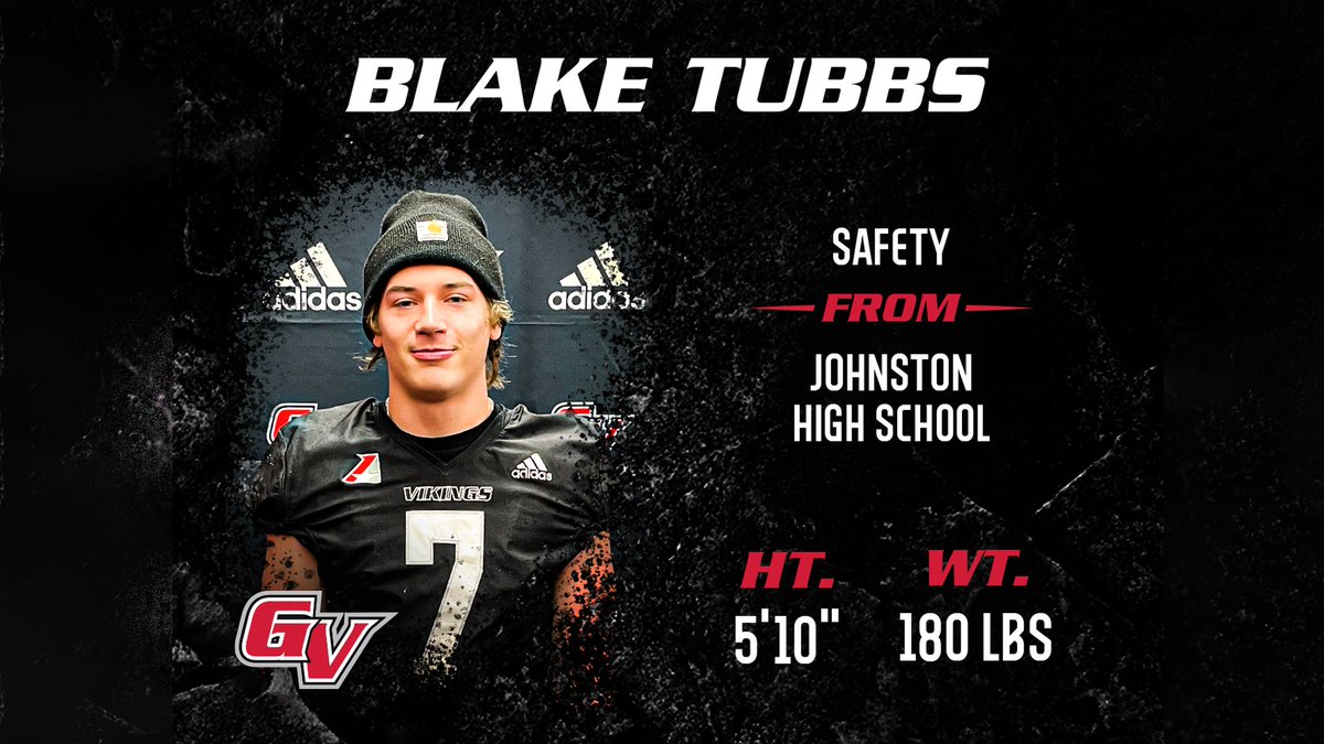 Welcome @BlakeTubbs7 to the Grand View Family! Highlights: hudl.com/video/3/116869… #3D