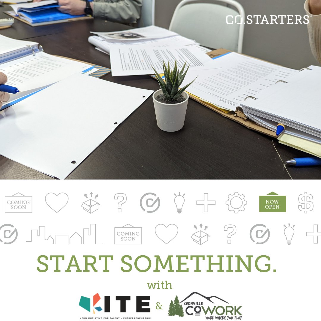 Do you have an idea for a business, or want to take your business to the next level?  Let's make it happen together!

CO.STARTERS is coming back April 6th!

This amazing program is being provided by gokite.org, and costs  only $200.
Sign up at gokite.org/program/co-sta…