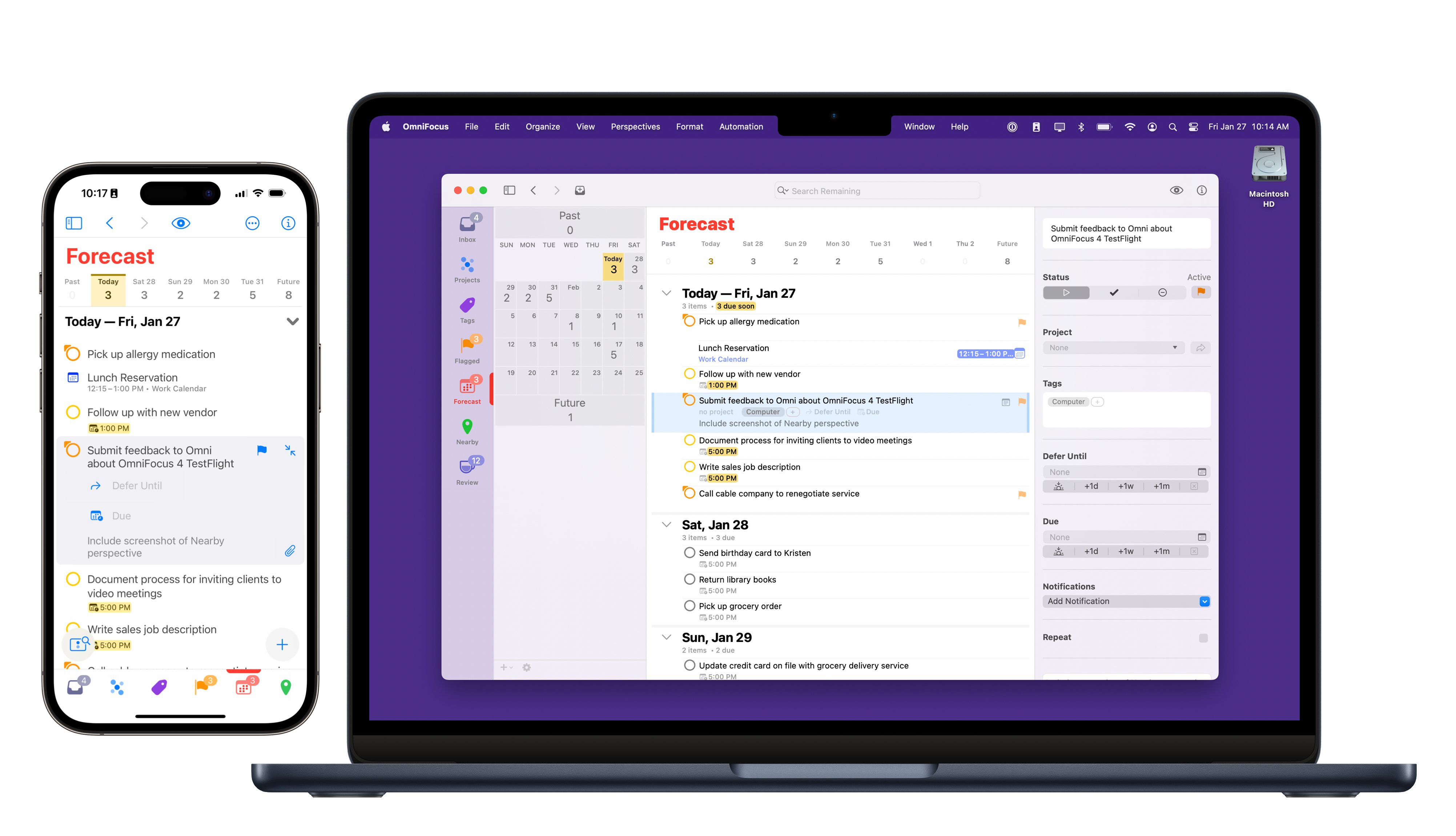 OmniFocus (OmniFocus) / Twitter