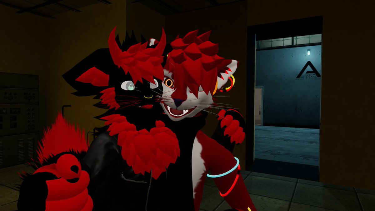 demahallow's tweet photo. dema meets havoc what a cutie https://t.co/j0o2h8Kcl5