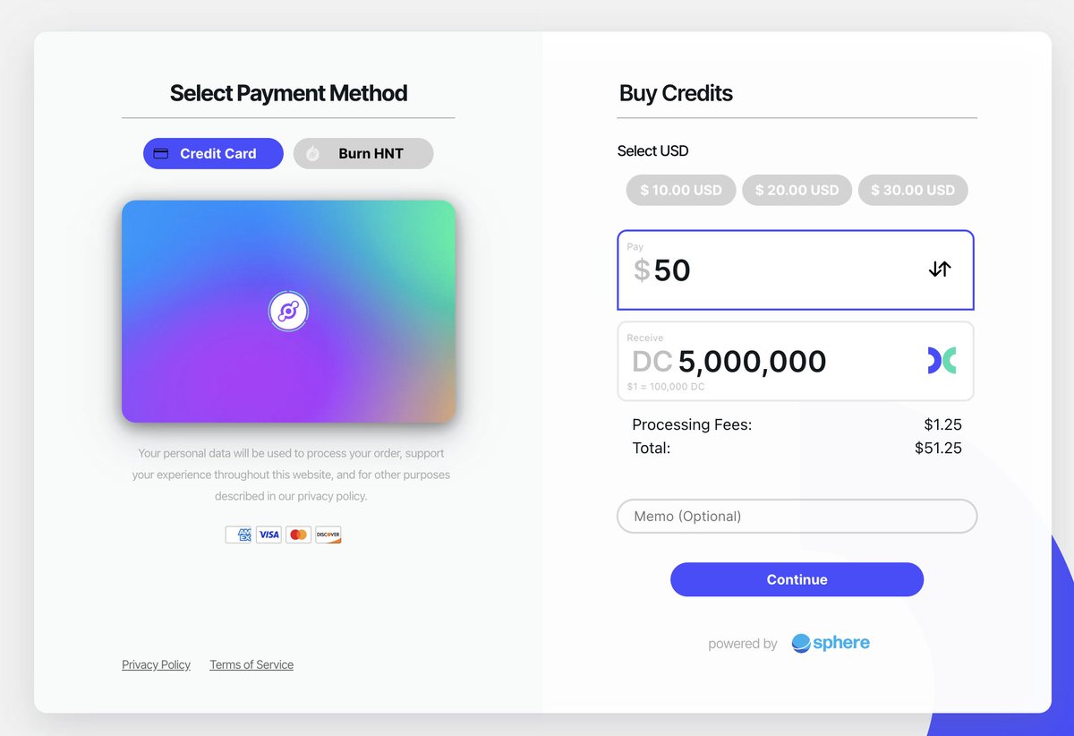 abhay's tweet image. For those who don't have $HNT to pay for data on the @helium network, we're excited to have tools like this from the @solana ecosystem. So that last tweet with an eSIM could have been paid in fiat as well. Excited to work with @sphere_labs and others to provide better onboarding.