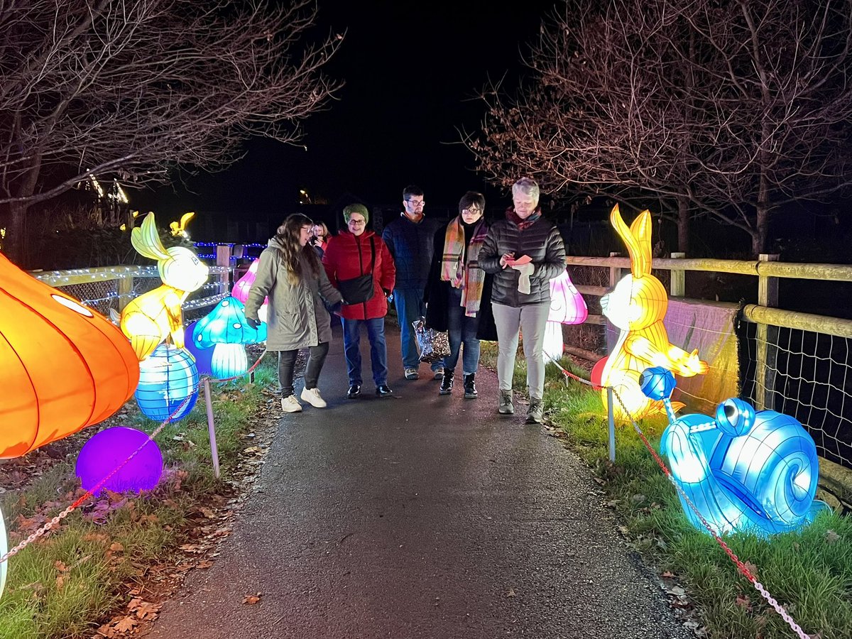 Belated Christmas/New Year outing for Grandmentors Milton Keynes on Sunday … fun if very chilly evening (I think we were all just grateful it wasn’t this time last week when temperatures were in the minus!) @volunteering_uk