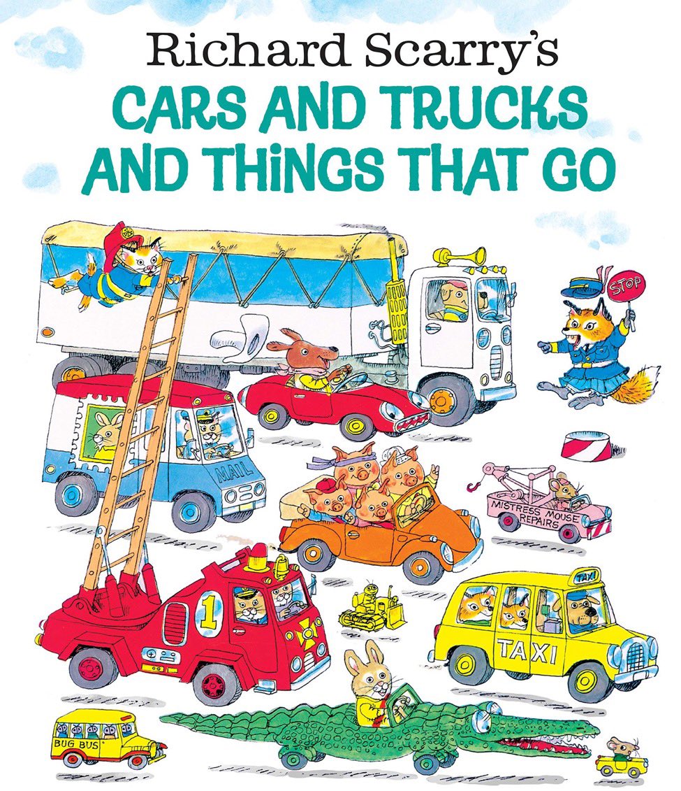 Super70sSports's tweet image. Throw up a hand if you loved Richard Scarry books and found Goldbug …