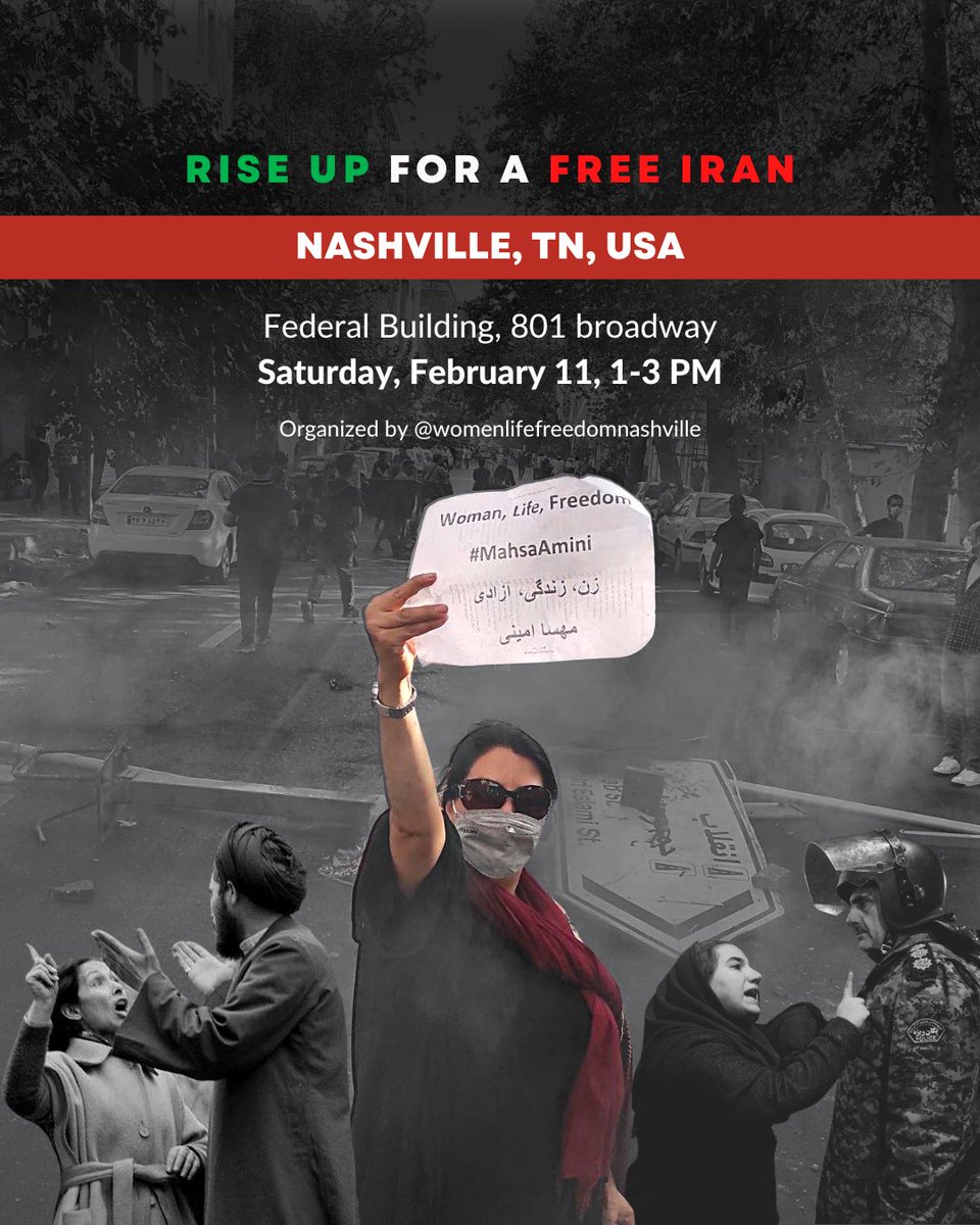 #Nashville #IranRevolution #22Bahman
