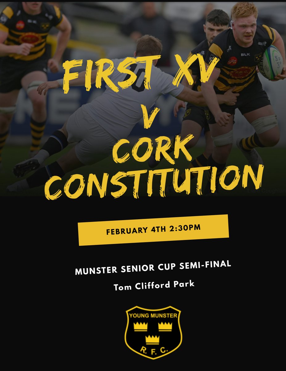 Supporters please note our game kicks at the same time as the Ireland v Wales 6 Nations game, despite our best efforts to try accommodate an alternative kick off time to enable people to enjoy both games live, no agreement could be reached to move from the default kick off time