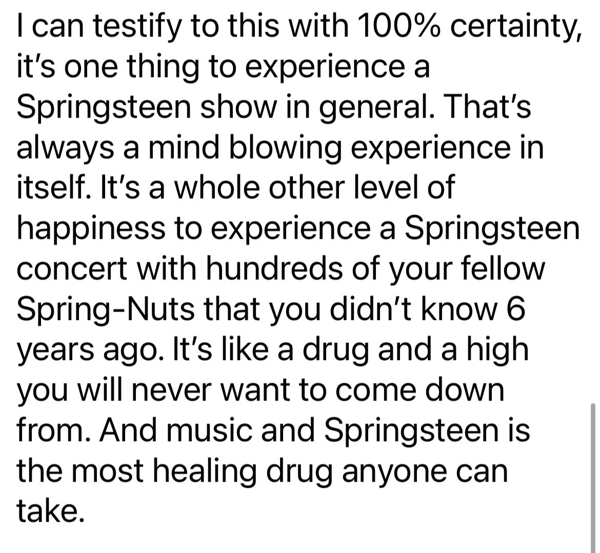 SpringNuts_'s tweet image. My message to all our fellow #springnuts on the eve of the #SpringsteenTour2023 kickoff: (1  of 2)
#springsteen #estreetband 

@springsteen @nilslofgren @gwtallent @EStreetMax @StevieVanZandt @jakeclemons @roybittan @MVZaGoGo @azsweetheart013 @SpringNuts_