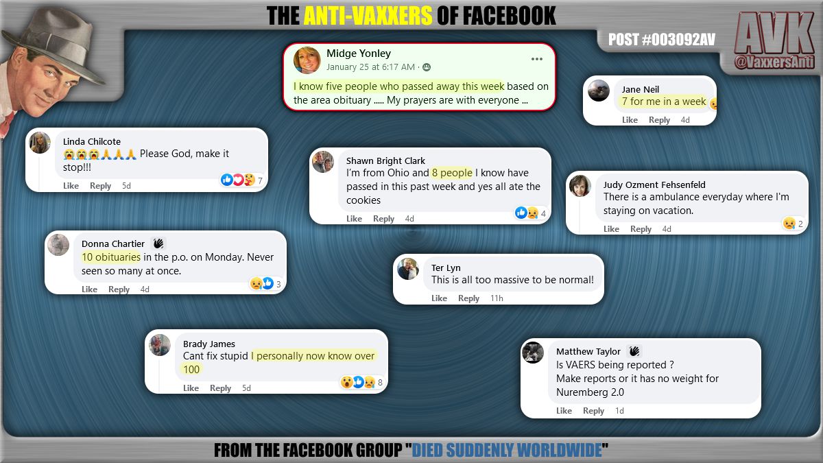 VaxxersAnti's tweet image. It is becoming increasingly clear from their own reports that simply knowing #antivaxxers can be fatal.

For the safety of everyone, we need to lockdown all of them until a thorough study of Anti-Vaxxer Proximity Syndrome (#AVPS) is completed.

#antivax #unvaccinated #unvaxxed