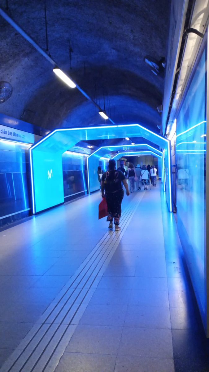 Fuchslocher1978's tweet image. ¿Algún político pidiendo información del porqué instalar luces ultravioletas en el Metro Tobalaba?