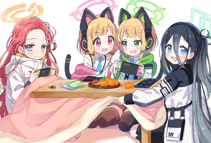 「先生も一緒にあたたまりましょう!」#ブルアカ 