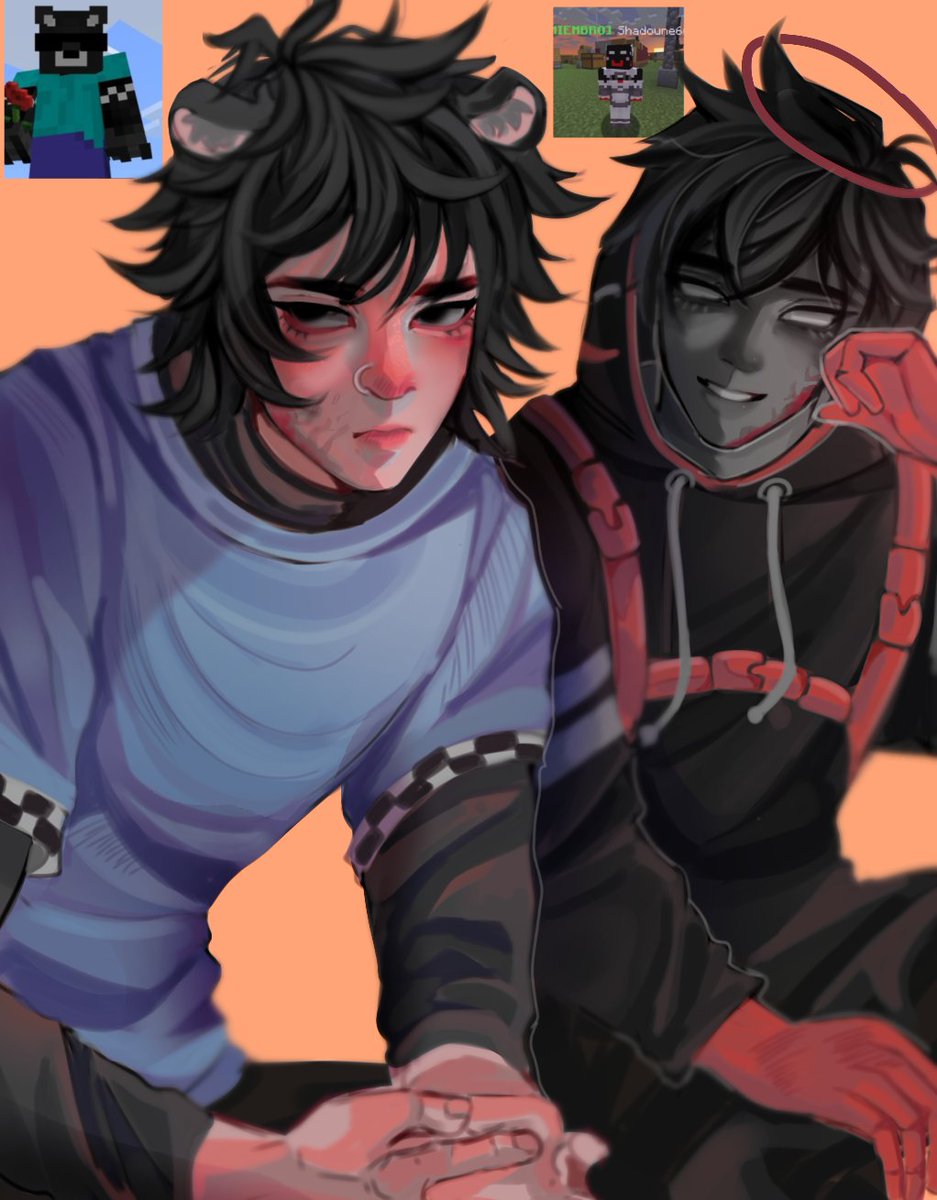 Spreen y shadoune 🧍✋
#spreen #shadounefanart #shadoune666 #fanart #MinecraftExtremo