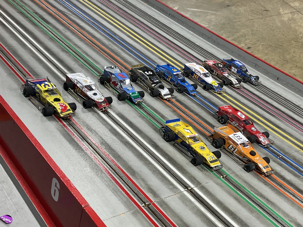 ckhendricks's tweet photo. Thursday night at 7:00 the modified cars race at Charlie’s Garage Slot Cars in Pearl, MS. #slotcars https://t.co/GTsYYipvph