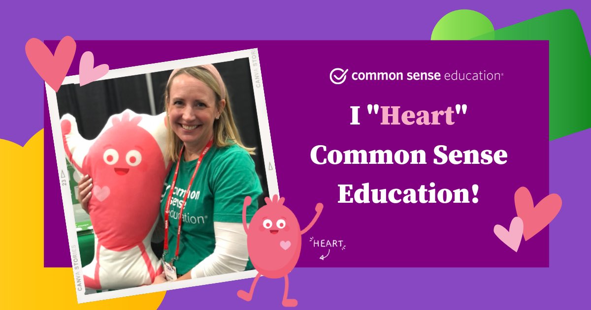 Hello #TCEA2023 #TCEA Come meet Heart at booth #1820 #digcit ⁦@CommonSenseEd⁩