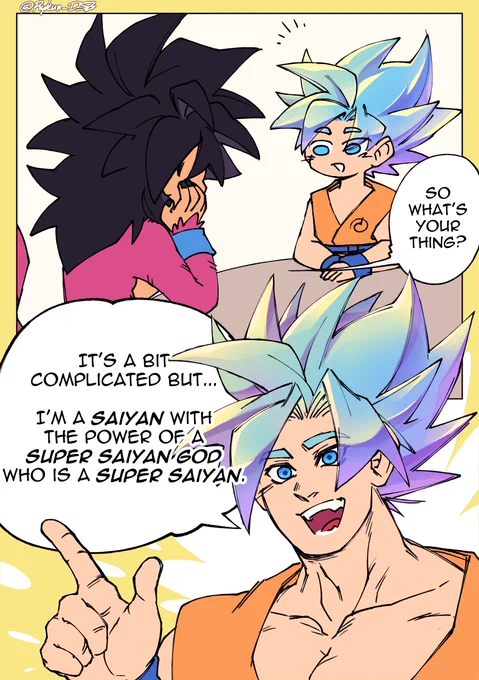 Super Saiyan God Super Saiyan Blue 