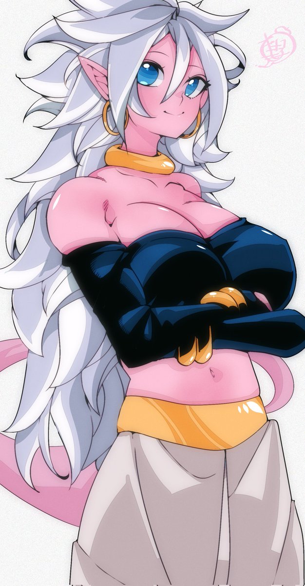 「『21』 #Dragonball #android21 」|きなこもち有償依頼大募集中✨のイラスト