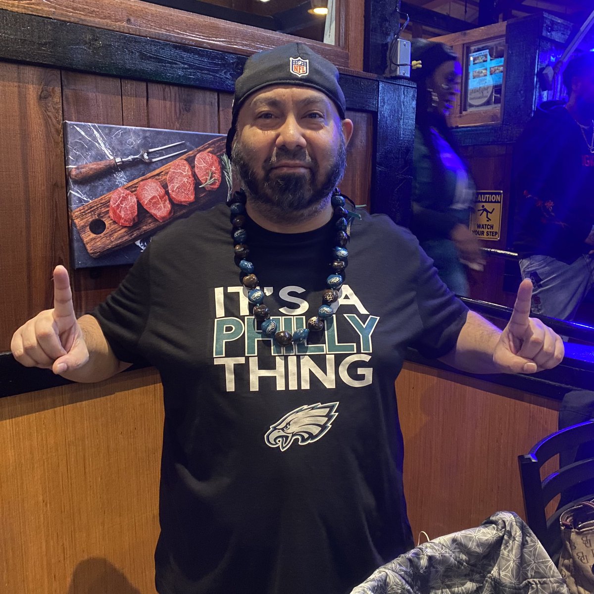 We are ready. There’s been a feeling around this team all year. #itsaphillything 💚🦅💚 #flyeaglesfly #gobirds #superbowl #eaglessuperbowl #chiefsvseagles #eagles #eaglesnation #birdgang #westcoasteagles #northwestbirdgang #philadelphiaeagles #superbowlbound #superbowl57