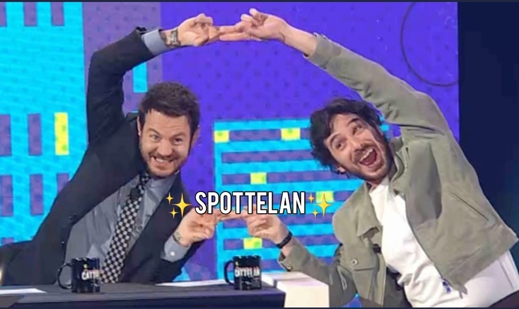 Attenti a questi due... 😍🔝🔥@pierspollon @alecattelan #spottelan #StaseraCeCattelan