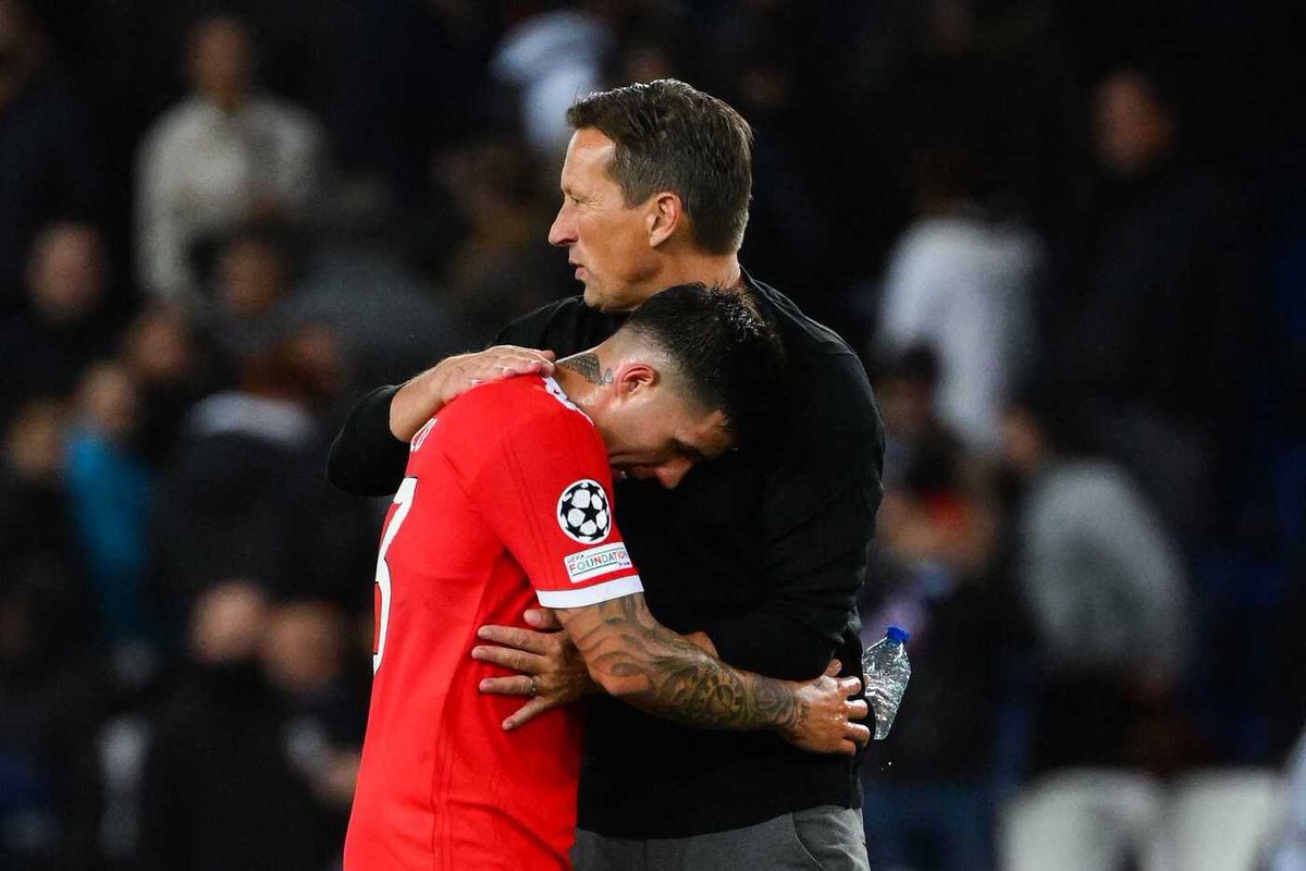 CabineSport's tweet photo. Roger Schmidt: “O negócio está fechado, o que importa é o Benfica. Hoje não vou falar de jogadores que já não fazem parte.” https://t.co/ahGi6VMTCO