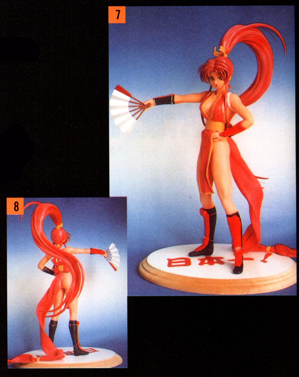 Its Fantastic Arcade Scans And Translations On Twitter Model Kits Of Mai And Terry Based