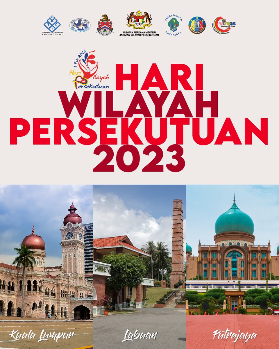 MSWP_WIPERS's tweet photo. Selamat Menyambut Hari Wilayah Persekutuan 2023 buat semua warga Wilayah Persekutuan. Wilayah Persekutuan Untuk Semua!

#WPUntukSemua #SHWP2023 #MalaysiaMADANI
#teamWiPers #WiPersWiJuara #BakatWiPers https://t.co/XjxDY5Y6X6