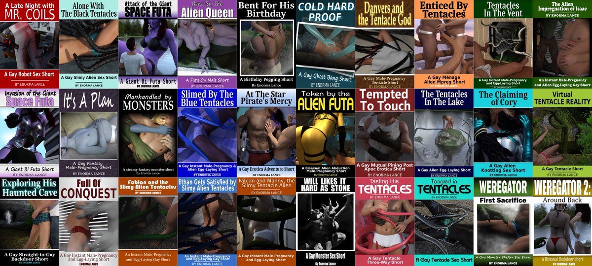 Hi! I'm E! I write LGBTQA 🏳️‍🌈 erotica about tentacles, aliens, futanari, mpreg, monsters, and more. If that sounds like your cup of tea (or coffee), come on over and check out my work. ♥️

#erotica #KindleUnlimited 

storyoriginapp.com/collections/20…