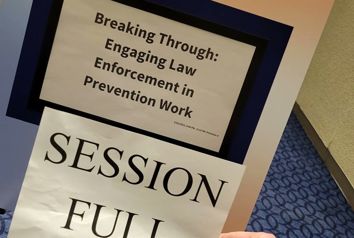 NorthReadingCIT's tweet image. Thanks to @CADCA for having Amy and Det. Lucci speak at the Forum today!

#prevention #primaryprevention #trainingforprofessionals #cadcaforum2023 #cadcaforum