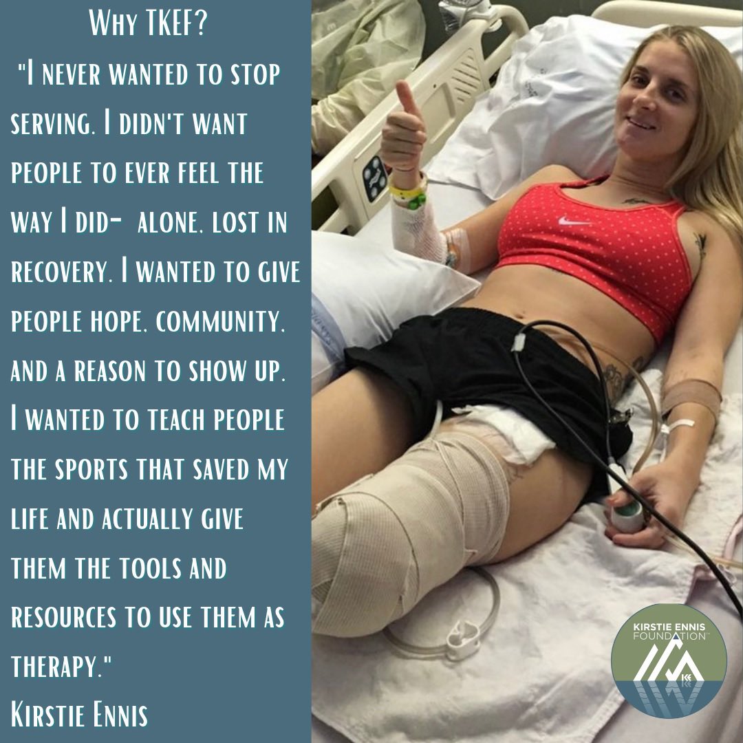 Your donation helps us keep that 'why' alive for each of our participants. 

secure.givelively.org/donate/the-kir…

#donate #CharityTuesday #fundraiser #women #Veterans #healing #support #kirstieennis #ourwhy #tkef #tkefclinics #nonprofit #payitforward #usmc