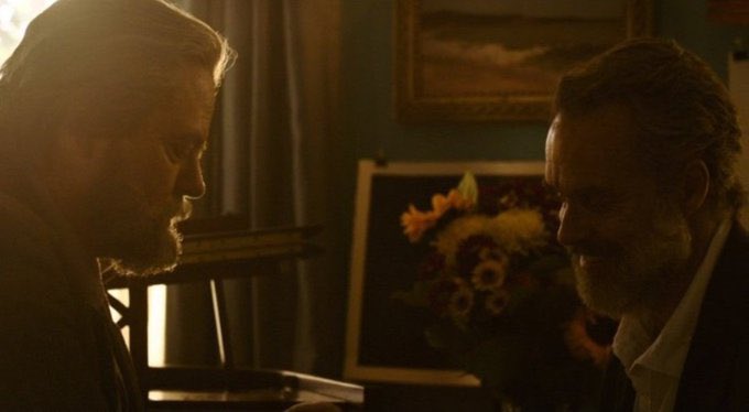 MsGordo's tweet photo. The cinematography by @ebenbolter The Last of Us is a marvel. The chiaroscuro is breathtaking. And the use of space between the actors is heartbreakingly exquisite. https://t.co/ldjUFKA3FN