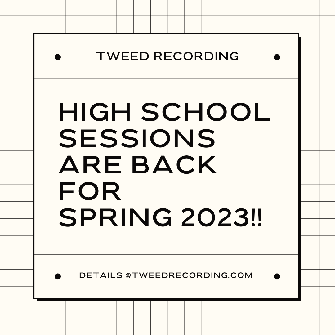 Tweed Recording tweet media