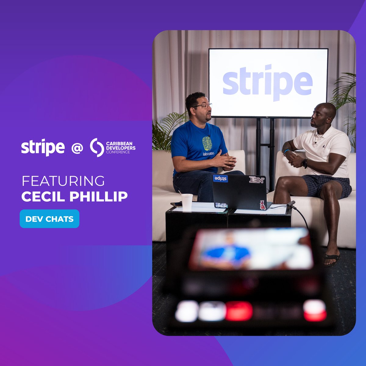 Calling all devs! Watch @CecilPhillip's interviews at the #CDC2022.

Did you think the conversation was over? Cecil from @Stripe, has brought even more exciting trends and insights to the table.

We are sure you won't want to miss it!

Watch 'em here: buff.ly/3wImwTT