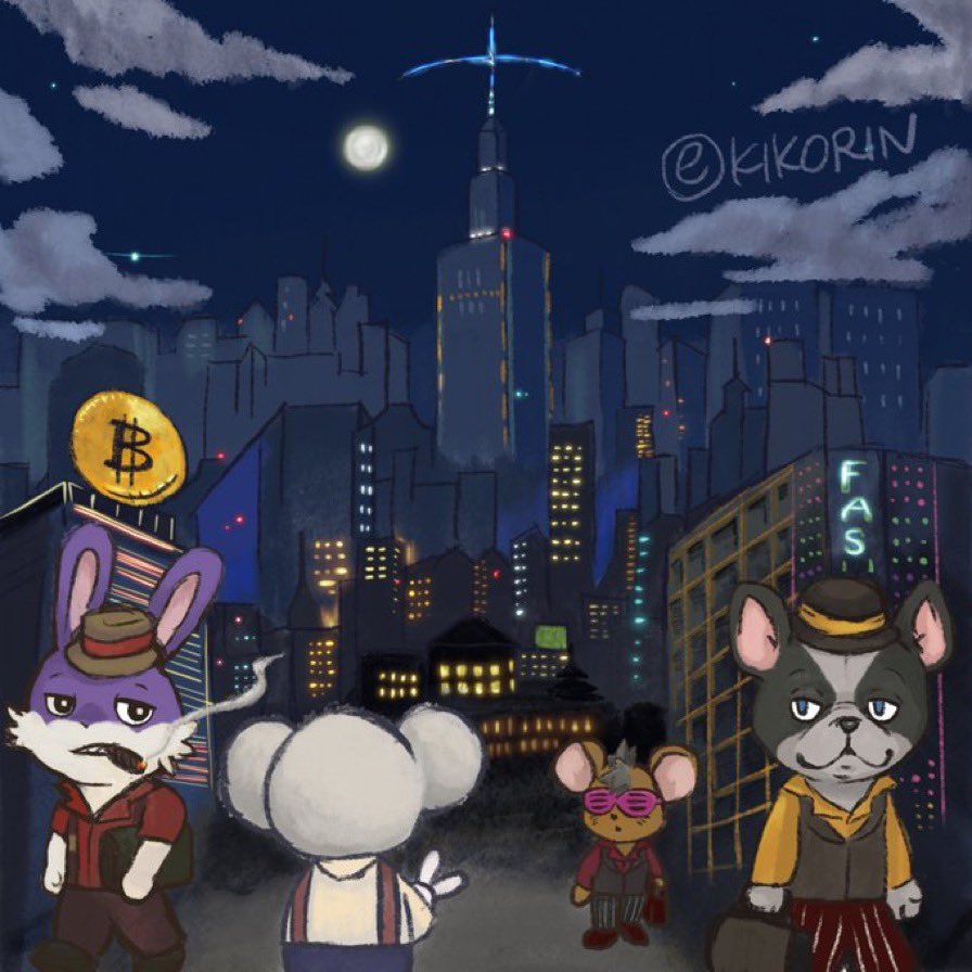 1/ #TheMafiaAnimals 
TMA絵本プロジェクトクラウドファンディングを02/14から週2回でスタートします！
TMA絵本を製作する為の資金集めの為に挿絵NFTのオークションを開催しますので支援参加をよろしくお願いします。#TMAえほん #TMAart