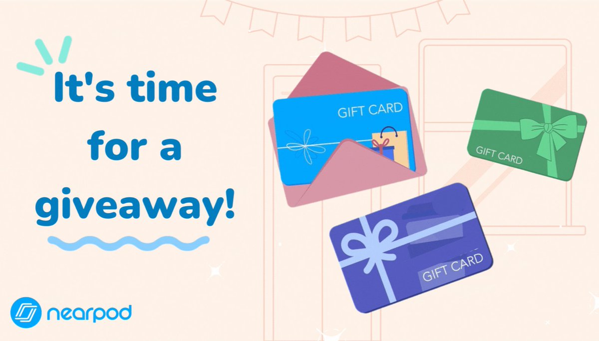 nearpod's tweet image. Educators, you&apos;ve accomplished so much in the first month of 2023 - now it’s time for a giveaway!

 🎉💙



To enter…
⭐ Follow us, retweet, &amp;amp; reply below with one way you’re excited to use Nearpod in 2023!

We&apos;ll randomly select some of you to win a $25 Amazon gift card! ✨