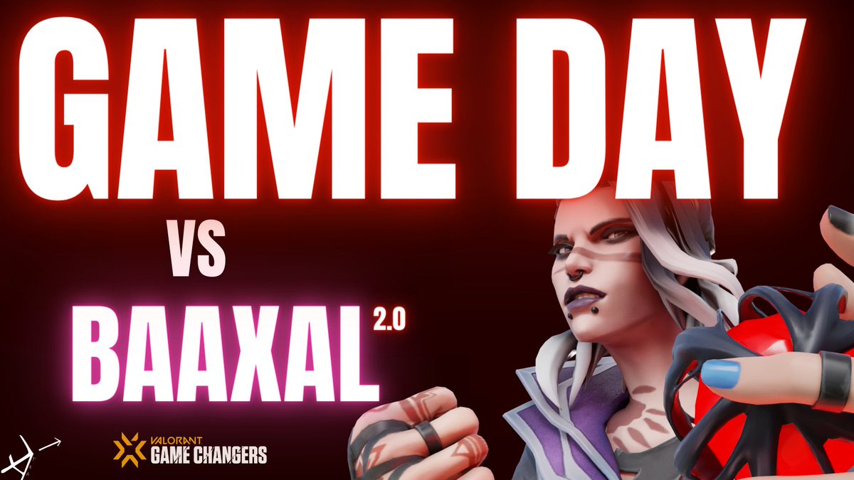 FreeActionVal's tweet photo. Hoy tenemos la partida que nos dará pase a la final de la Closed de la #VCTGameChangers! Nos tocará enfrentarnos a @baaxalesports de nuevo! 

🇲🇽7pm

#FreeAgentFreeAction #GoFreeAction https://t.co/2f9ruF8j1Y