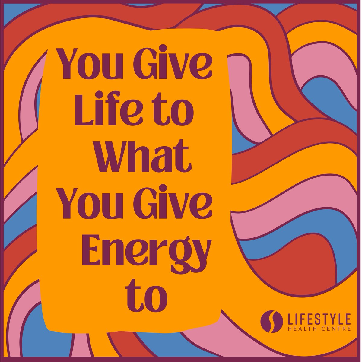 LifestyleHealth's tweet photo. Let's all start focusing on the positive things in life! https://t.co/zgZgaRRipX