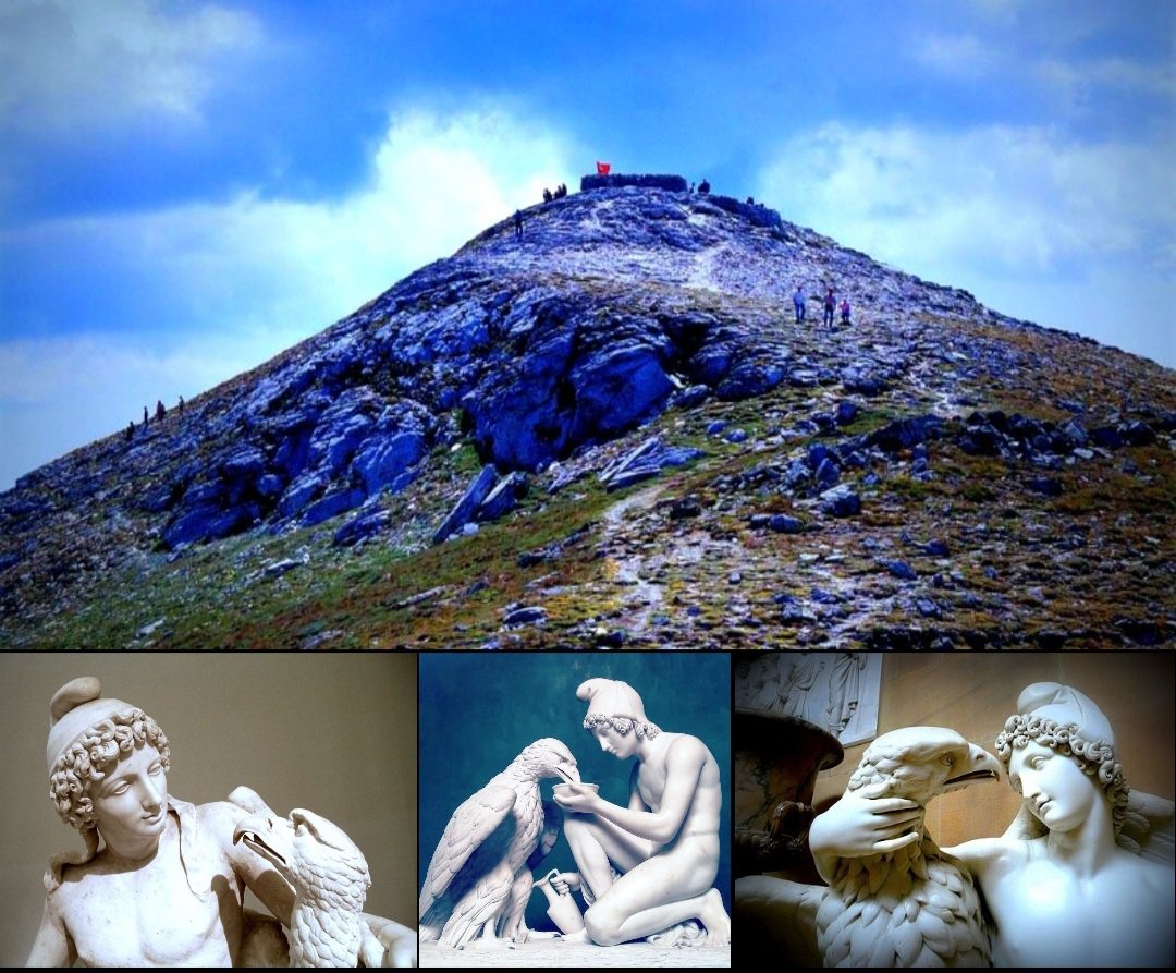 antinousgaygod's tweet photo. 🪷 On 1 Feb we remember the day in 129 AD in Asia Minor when #Antinous &amp; #Hadrian scaled #MountIda, birthplace of #Zeus, and where the eagle of Zeus swept #Ganymede aloft to Olympus just as the Imperial eagle of Rome swept Antinous to lofty heights: https://t.co/M0pqSh5UpL 🪷 https://t.co/QwkddQI86E
