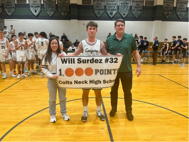 CNHSAthletics's tweet photo. Congratulations to senior Will Surdez - the newest member of the Colts Neck Cougar Basketball 1000 Point Club! Well-deserved Will! #CougarPride #CNHSSports @CNHSPrincipal @Matt_Manley @APPSportsDesk @ShoreSports_NJ @ShoreSportsNet @MajorPenczak @PCNJROTC https://t.co/Qc0nokdQYZ