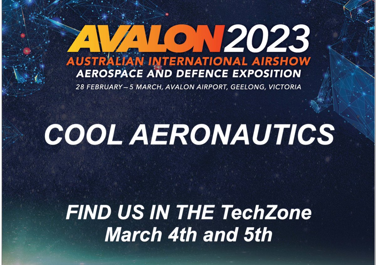So excited and looking forward to talking with the NEXT GENERATION of AEROSPACE PROFESSIONALS!

airshow.com.au/airshow2023/TR…

#STEMforkids #STEMeducation #aerospace #aerospacecareers