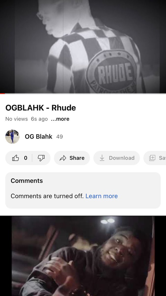 OGBLAHK ‘RHUDE’ OUT NOW